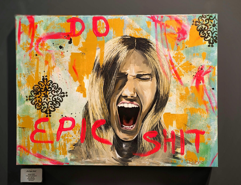 Do Epic Shit Acrylmalerei Portrait